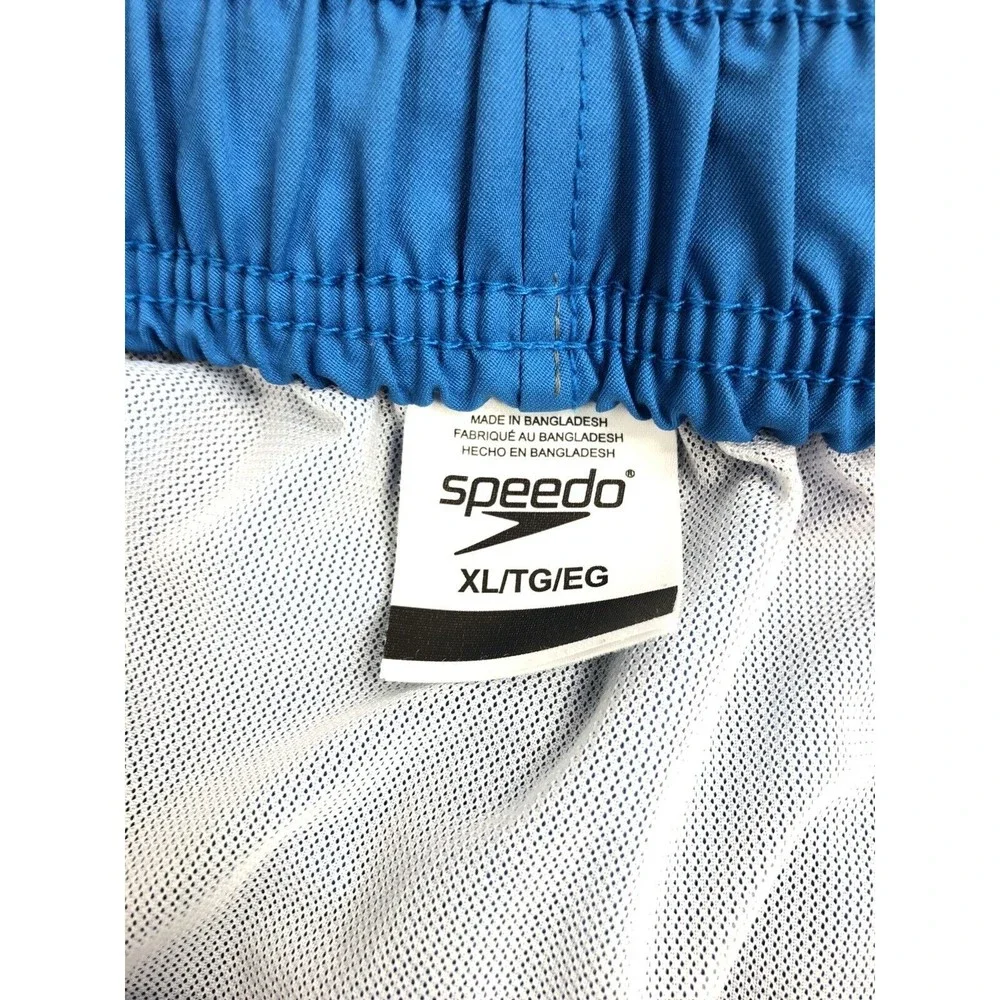 Speedo Men’s Swim Shorts Lined w/pockets, Size XL, New